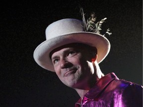 Gord Downie performs with the Tragically Hip in Victoria in July 2016, at the start of what would be the band’s final tour. “Normally we hear about the death of an icon, we go through the mourning, and then we move on,” says biographer Michael Barclay. “But this time we literally went to see him.”