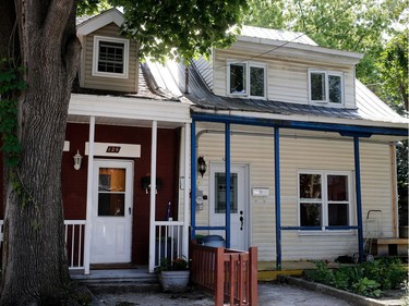 A home on Saint-Augustin street, built in the early 1900s, in the South-West district of Montreal is an example of a home that falls into a classification of homes with patrimonially development restrictions.