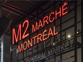 The new M2 Marché-Montréal is a high-end food court and bar on the M2 level of the Bell Centre.