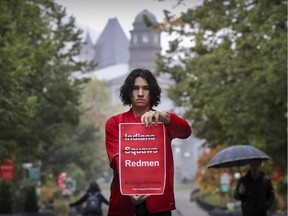 Tomas Jirousek, who says the Redmen term is offensive to Indigenous people, has organized a protest for Oct. 31. Meanwhile, McGill says it is "critically examining issues linked to naming or renaming of assets, teams or programs."