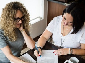 Lisa Brookman (right) and Liz Wiener will be hosting a Wise Women workshop in Beaconsfield on Oct. 26. (Photo Jenni Fellegi Portraits)