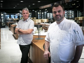 Richard Bastien, left, and Jérémie Bastien bring a strong pedigree to Montreal's Monarque. Lesley Chesterman says that in 20 years of reviewing, she can think of no other restaurant as impressive.