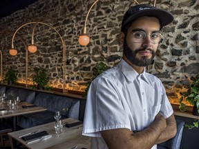 Chef Samy Benabed joined Chez l’Épicier’s team when the Old Montreal restaurant reopened in May.