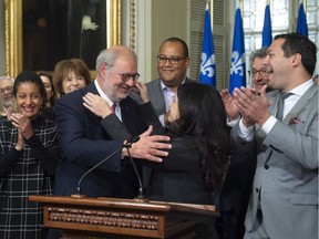 “We will tell (the CAQ), 'You made many promises, now you are going to have to deliver the goods to Quebecers',” the Quebec Liberal's new interim leader Pierre Arcand said Friday, after being chosen by the caucus.