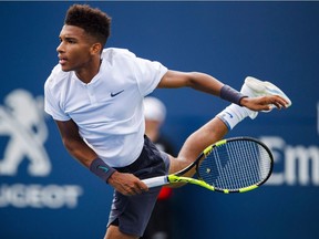 Felix Auger-Aliassime, of Montreal.