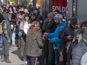 Lineups persisted in Montreal at DQDC outlets on Day 3 of recreational cannabis legalization.
