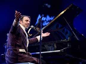 Canadian pianist and songwriter Chilly Gonzales performs during the 51st Montreux Jazz Festival on July 3, 2017. He performs in Montreal this weekend.