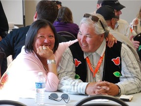 Murray Sinclair, chair of the Truth and Reconciliation Commission, which reported in 2015, is shown with his wife, Katherine. Sinclair has stressed the importance of education in the reconciliation process.