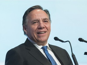 Quebec Premier Francois Legault.