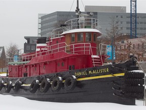 The tugboat Daniel McAllister moored in the Old Port in 2013.
