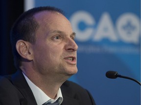 CAQ Finance Minister Éric Girard.