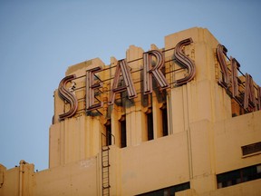 The Sears, Roebuck & Co. mail order building in the Boyle Heights neighborhood of Los Angeles.