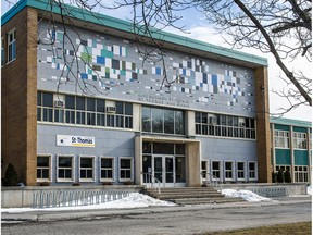 Opened in 1960, St Thomas High School is  operated by the Lester B. Pearson School Board and is located  in Pointe-Claire.