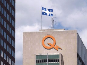 The Hydro Quebec building in Montreal.