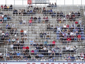 There were plenty of empty seats at Percival Molson Stadium when the Alouettes played the Ottawa Redblacks in July. The Als have announced they will be reducing the capacity of the stadium to 20,025.