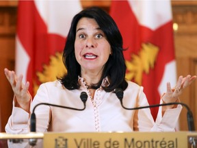 "Mea culpa. I improvised this morning while speaking to a group of foreign investors. My speech should have mainly been in French," Valérie Plante tweeted.