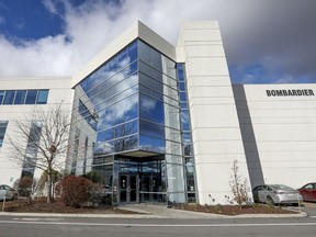 The Bombardier building in Dorval houses the company's business aircrafts's flight and technical training division. Bombardier is selling that part of its business to CAE.
