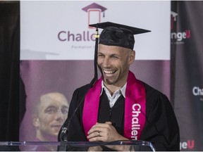 It took former Canadien Steve Bégin a year to complete the seven online courses through ChallengeU that he needed to graduate high school.