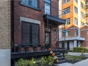 The charming two-storey building built in 1895, squeezed beside a modern office block in Westmount, had “tons of character” but needed a lot of work.