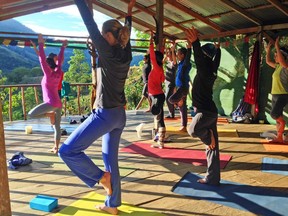 Wild Women Expeditions’ journey to Costa Rica features morning yoga in a rustic lodge, but it isn’t all laid-back.