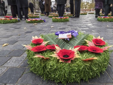 Remembrance Day activities were held at Place du Canada in Montreal on Sunday, Nov. 11, 2018.