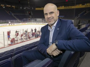"You're dealing with a new building that's beautiful," says Mark Weightman, the VP of operations for Place Bell. "Not only is this a new sports franchise, but it's a hockey franchise. You're building it from scratch. We're developing something in a new market. That's challenging and exciting."
