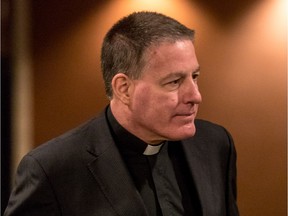 Roman Catholic priest Brian Boucher pleaded guilty to sexual assault Jan. 21, 2019.