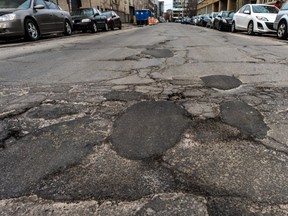 The city spent $3.5 million in 2016 on repairing potholes.