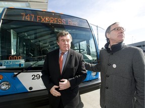 In 2010, the 747-airport bus was unveiled by the heads of the STM and Aeroports de Montréal. When the REM project is finished, it's currently slated to be drastically reduced.