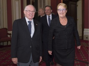 "He was a remarkable man, a man of great talent," former Parti Québécois leader Pauline Marois said about Bernard Landry.