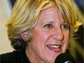 Denise Bombardier in a 2003 file photo: "Even in ... Le Journal de Montréal, with its deep lineup of minority-baiting columnists, I can’t recall ever reading anything as disturbing as Denise Bombardier's Jan. 5 column titled 'Les québécophobes,' " Don Macpherson writes.