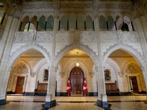 Inside Centre Block: Soon MPs will be working elsewhere.