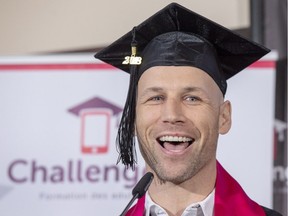 It took former Canadien Steve Bégin a year to complete the seven online courses through ChallengeU that he needed to graduate high school.