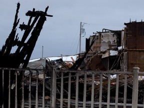 While violent winds may have severed communications with the outside world, local communications seemed to have remained intact.