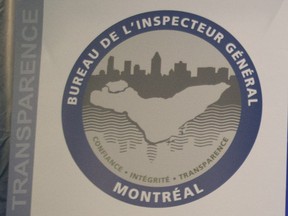 The city of Montreal's inspector general's office.