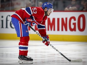 "I thought I learned a lot in the three weeks I was there," Canadiens' Victor Mete says about his time with the AHL's Laval Rocket. "I really worked a lot in practice on closing on guys and kind of stick on puck."