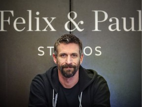 Stéphane Rituit, co-founder and executive producer at Felix & Paul Studios, is seen in the company's office in Old Montreal on Nov. 28, 2018.