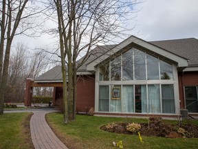 The Montreal Institute of Palliative Care is housed in the West Island Palliative Care Residence, pictured, in Kirkland.