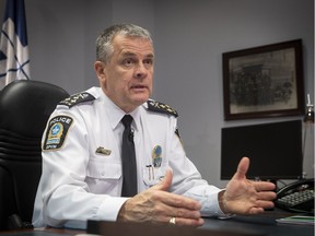 "There’s a thin line between the perception of racial profiling and a legitimate police intervention to ensure the public’s safety," says Montreal police chief Sylvain Caron.