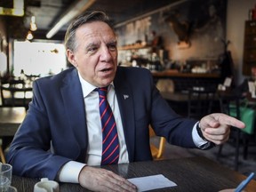 "There are people who think we are going to ban religious symbols all over Montreal," Quebec Premier François Legault says. "It's not true. We're only talking about persons in authority."