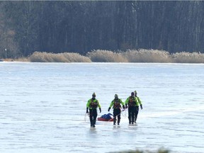 Don Etienne's body was retrieved from Lac St-Louis by firefighters at about 1:30 p.m. on Christmas Day.