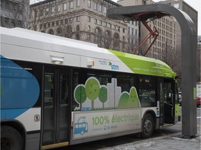 The STM reported no incidents with its electric buses in Montreal.