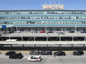 The main terminal at Trudeau airport in Dorval.