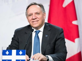 Premier François Legault suggests "it might look good" for some to criticize Quebec.