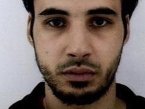 This undated handout photo provided by the French police shows Cherif Chekatt, the suspect in the shooting in Strasbourg, France.