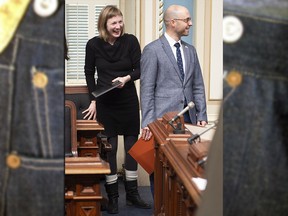 Québec Solidaire MNA Catherine Dorion, wearing a black dress and Dr. Martens books, says politicians should remain true to themselves.