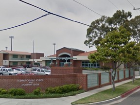 St. James Catholic School, an elementary school in Torrance, California.