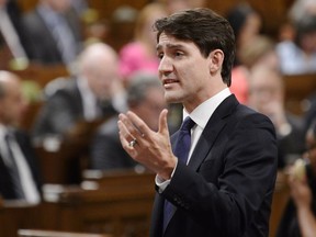 The violence in Canada being linked to both types of weapons is unacceptable, Prime Minister Justin Trudeau said in Montreal Thursday.