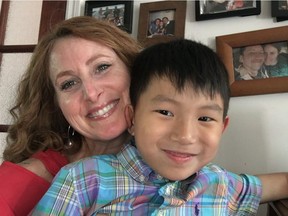 “I love the business and I love my job. I work with an incredible group of people," says Tarah Schwartz, here with son Sam. "But I love my little boy, Sam, more than all of those things.”