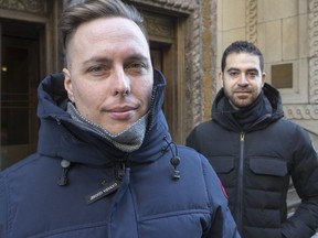 Virtual-reality masters Félix Lajeunesse, left, and Paul Raphaël are heading to Sundance for the fifth straight year. The festival “remains one of the most important and interesting places in terms of seeing what everyone is doing,” says Raphaël.